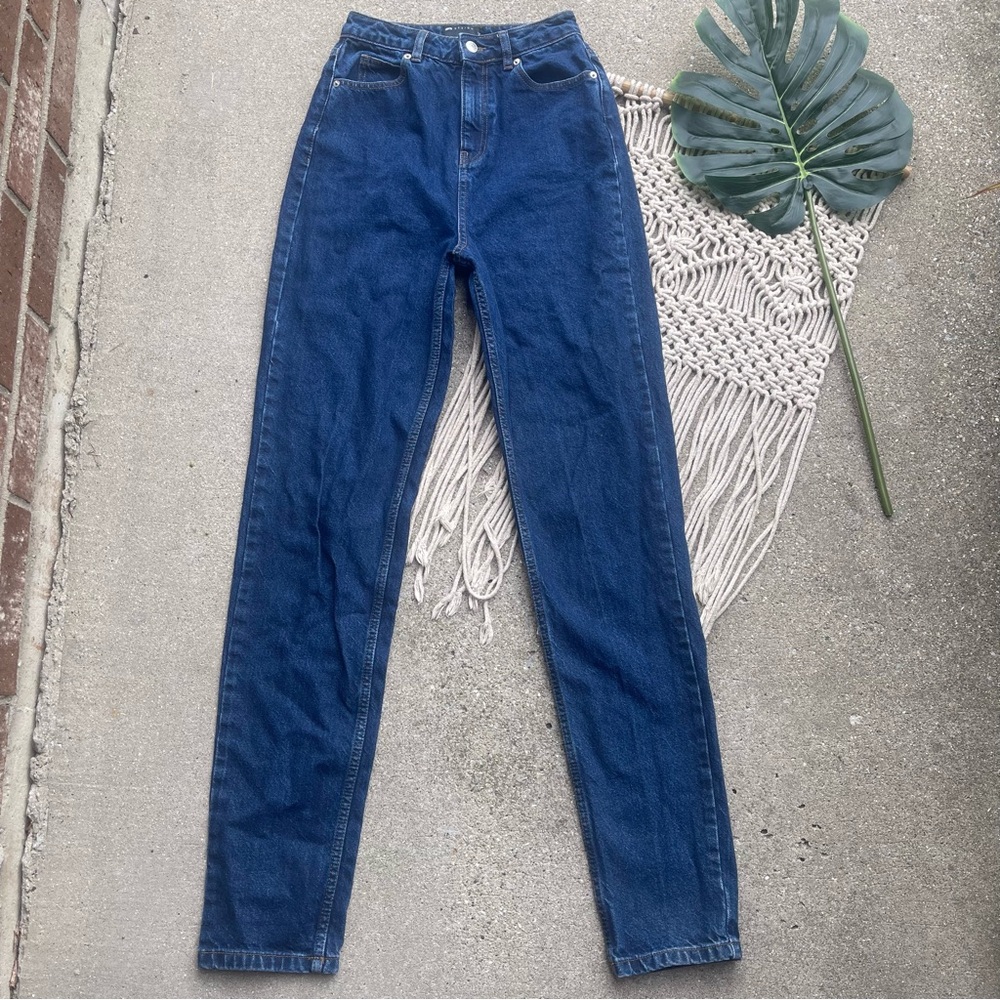 ASOS Design High Waisted Jeans Size 25 Tall - Picture 2 of 6